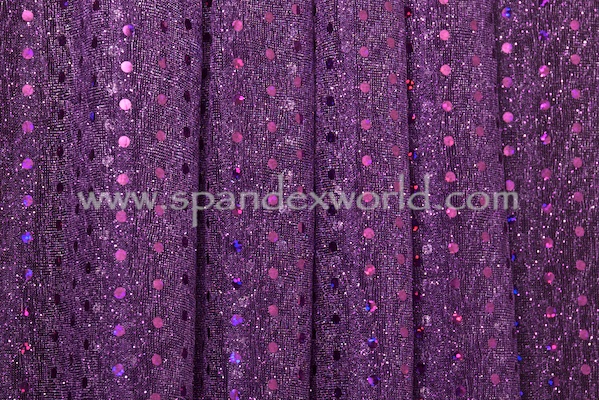 Sheer Glitter/Pattern (Purple/Purple)