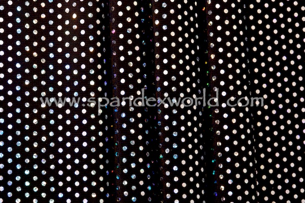 Holographic Dots (Black/Silver)