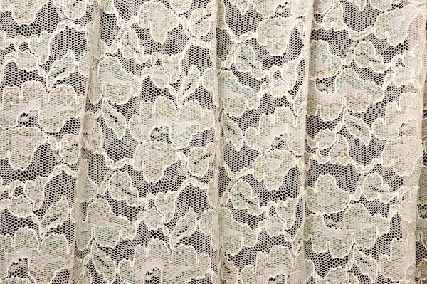 Stretch Metallic Lace (Ivory/Multi)