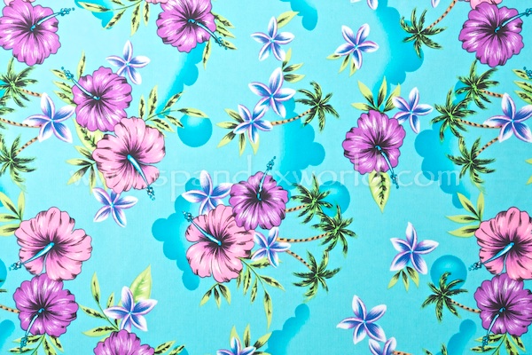 Floral Prints (Turquoise/Purple/Multi)
