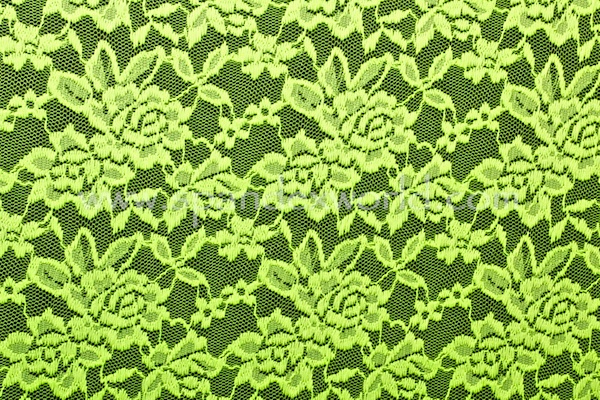 Stretch Lace (Lime Green)