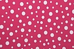 Printed Polka Dots (Fuchsia/White)