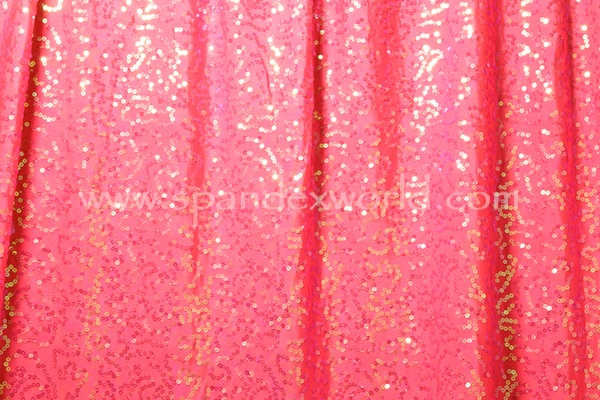 Stretch Sequins (Hot Pink/Pearl)