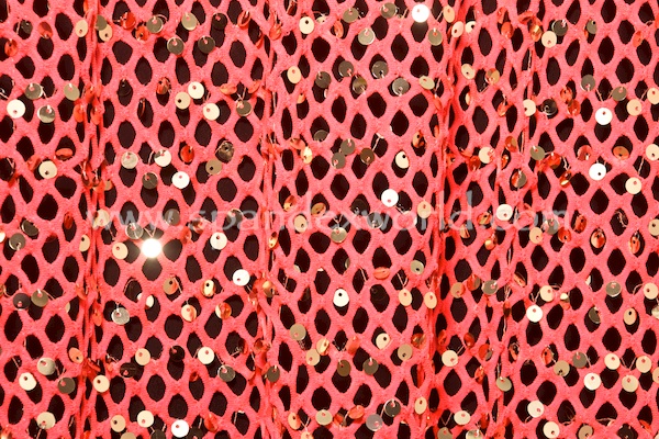 Cabaret Net Sequins (Hot Pink/Lt. Gold)