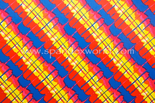 Printed Spandex (Red/Blue/Yellow/Multi)