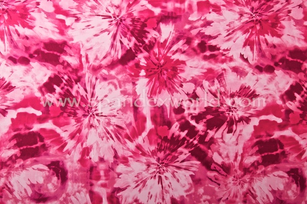 Printed Tie Dye (Pink Tie Dye)