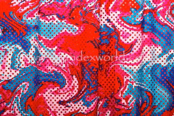 Pattern/Abstract Hologram (Fuchsia/Blue/Red/Multi)