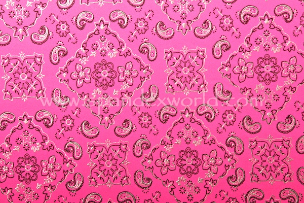 Pattern/Abstract Hologram (Hot Pink/Silver)