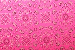 Pattern/Abstract Hologram (Hot Pink/Silver)