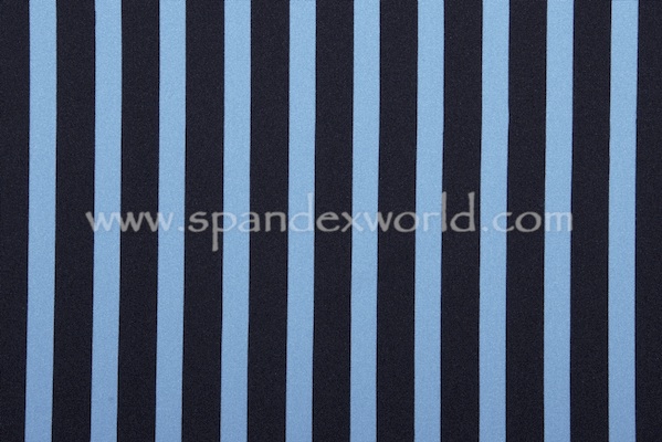 Supplex Stripes (Black/Sky Blue)