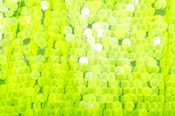 Stretch Sequins (Neon Lime/Neon Lime)