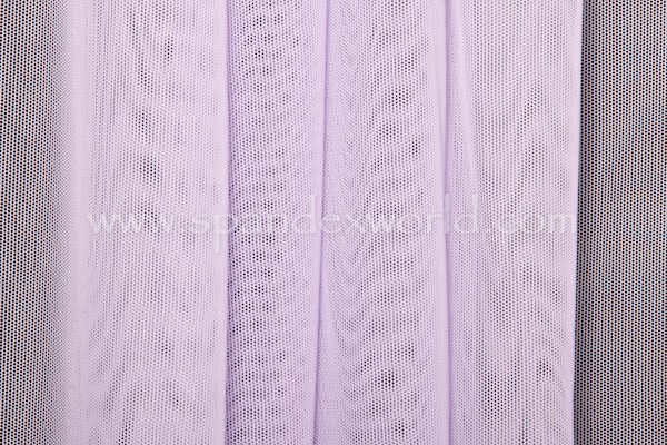 Stretch Solid Mesh (Lt. Lavender)