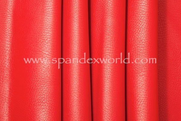 Faux Leather - 4 Way (Red)