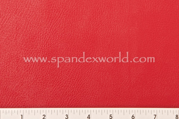 Faux Leather - 4 Way (Red)