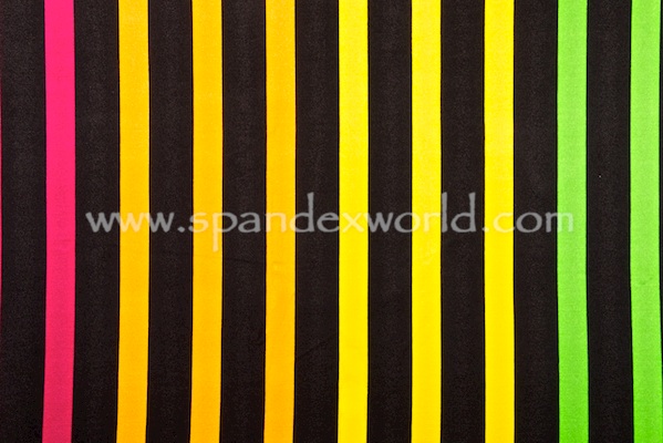 Printed Stripes (Black/Yellow/Green/multi)