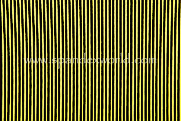 Printed Stripes (Black/Yellow)
