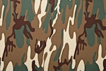 Printed Camouflage70'' (Olive/Brown/Multi)