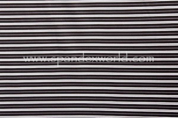 Printed Stripes (Black/White/Gray)