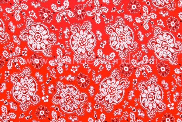 Paisley Prints (Red/White/Black)