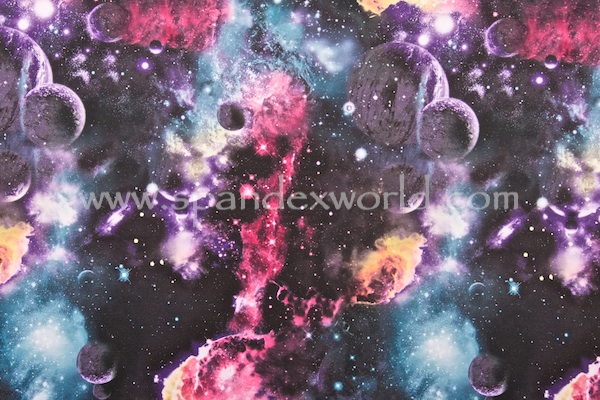 Printed Spandex (Galaxy Combo)