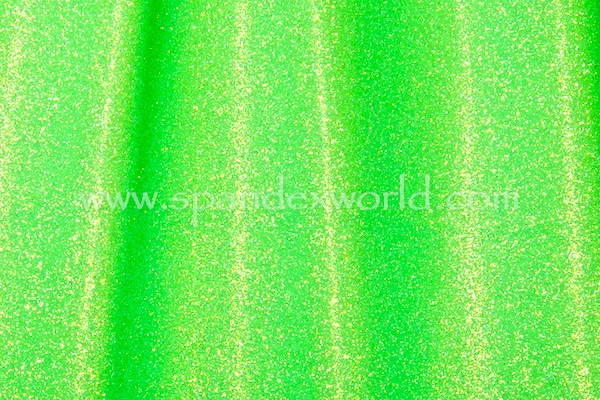 Cracked Ice Fabric - Holographic (Neon Green)