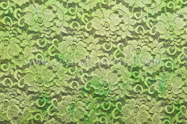 Stretch Glitter Lace (Lime Green/Lime)