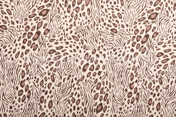 Animal Print (Ivory/Brown)