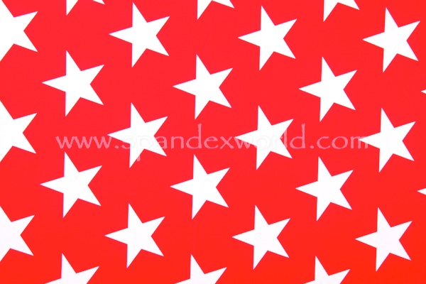 Printed Stars (Red/White)
