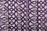 Stretch Lace (Black/Purple)