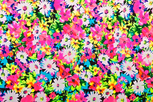 Floral Prints (Neon Pink/Lime/Multi)