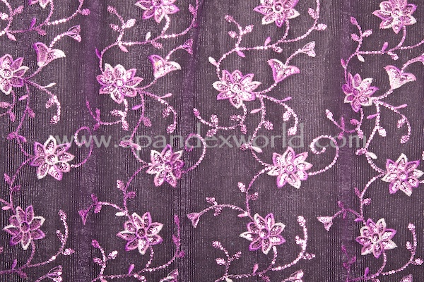 Non-Stretch Sequins Lace (Orchid/Lavender/Multi)