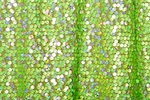 Non-Stretch Sequins (Lime/Lime/Silver Sparkles)