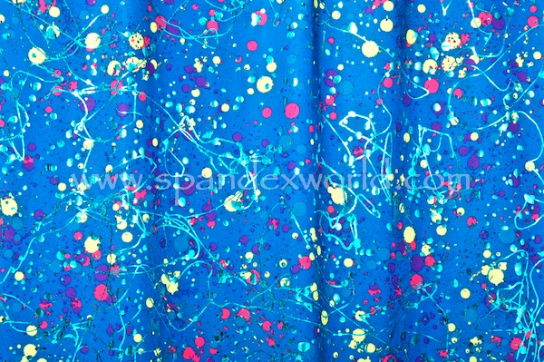 Pattern/Abstract Hologram (Blue/Turquoise/Multi)