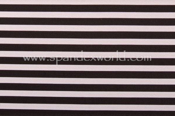 Printed Stripes (Black/Off White)