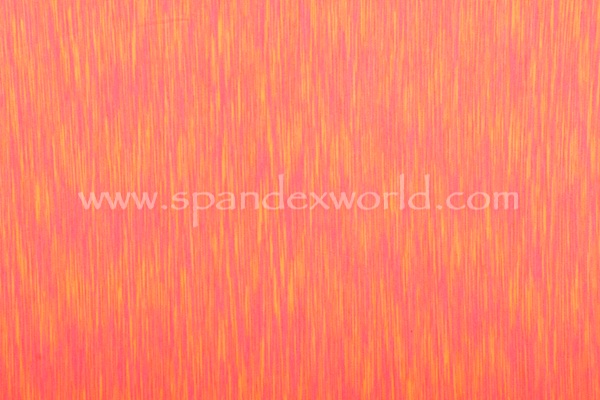 Printed Spandex (Pink/Orange)