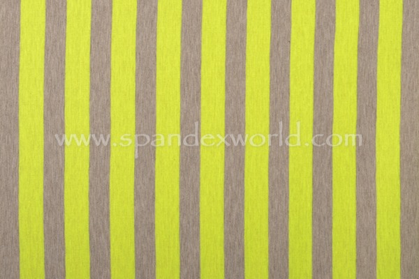 Printed Stripes 1'' (Neon yellow/Gray)