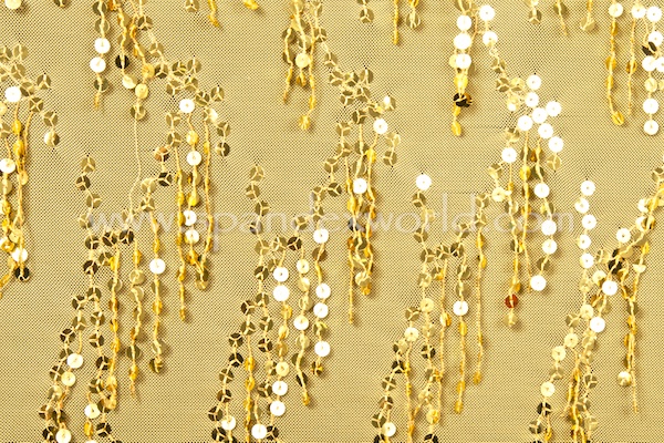 Stretch Sequins (Gold/Gold)