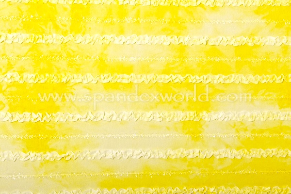 Novelty Spandex (Bright Yellow/Multi)