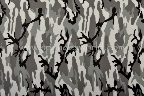 Printed Camouflage (Gray/Black/White)