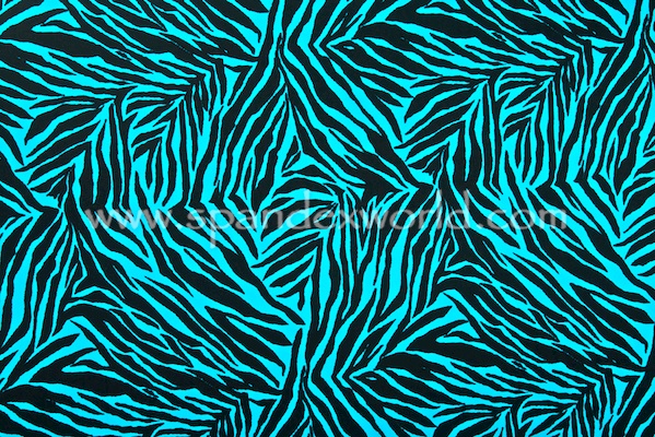 Animal Print (Turquoise/Black)