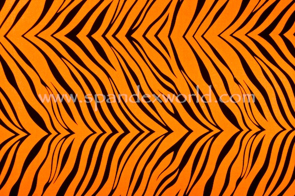 Animal Print (Bright Orange/Black)