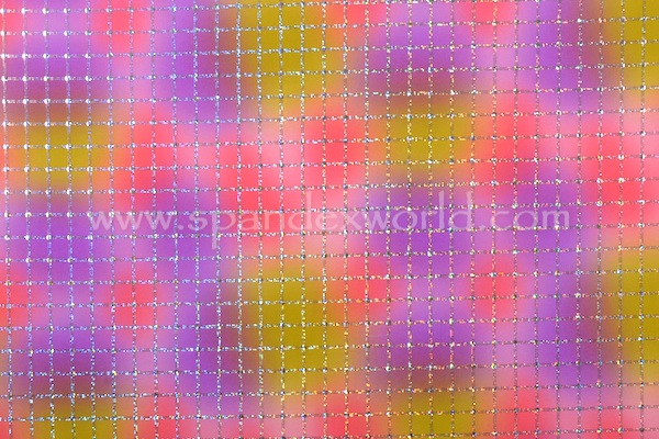Pattern/Abstract Hologram (Orange/Purple/Multi)