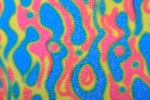 Pattern/Abstract Hologram (Turquoise/Yellow/Multi)