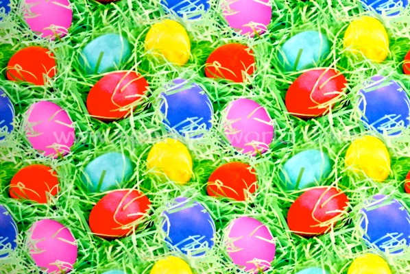 Printed Spandex (Easter Eggs)