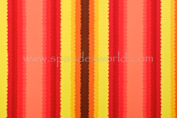 Printed Tie Dye (Red/Yellow/Multi)