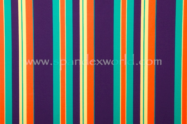 Printed Stripes (Purple/Multi)