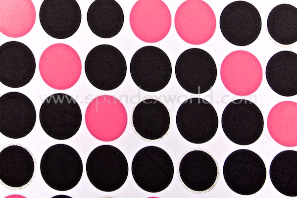 Printed Polka Dots (Black/Pink/Multi))