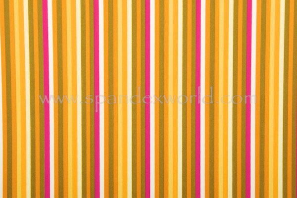 Printed Stripes (Yellow/Orange/Multi)