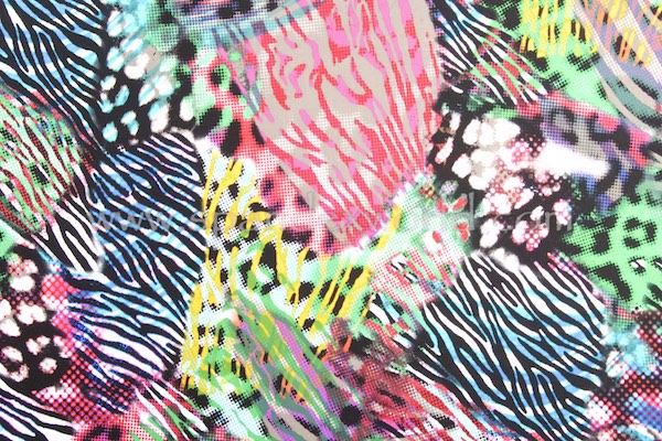 Abstract Print (Blue/Pink/Multi)