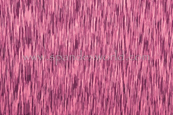 Abstract Print Spandex (Pink/Purple/Black)